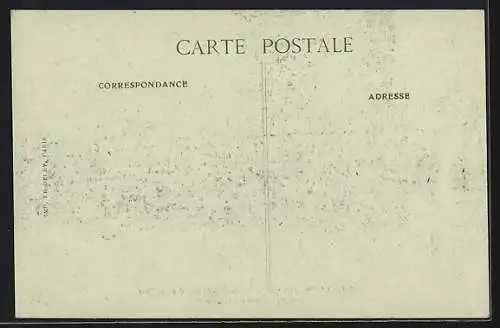 AK Paris, Siegesparade / Fete de la Victoire, amerikan. Soldaten paradieren mit Truppenfahnen