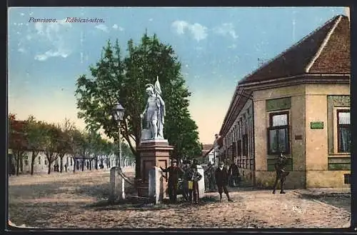 AK Pancsova, Rákóczi-utca