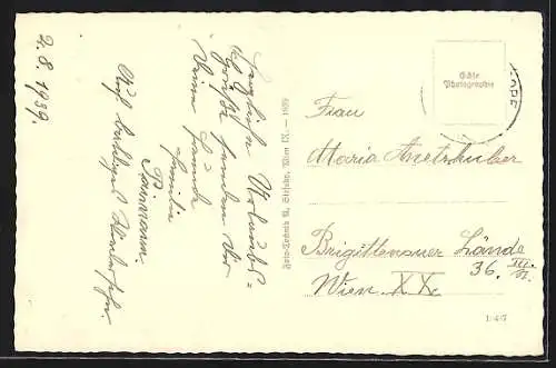 AK Muthmannsdorf, Gastwirtschaft Baumgartner - Loderhof