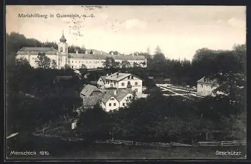 AK Gutenstein /N.-Ö., Wallfahrtskirche am Mariahilfberg