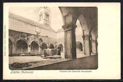 AK Lesina, Chiostro del Convento Francescani