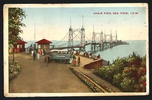AK Chain Pier /I. O. W., Sea View