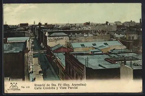 AK Rosario de Sta. Fé, Calle Códoba y Vista Parcial