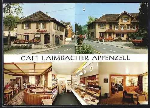 AK Appenzell, Cafe und Conditorei Laimbacher