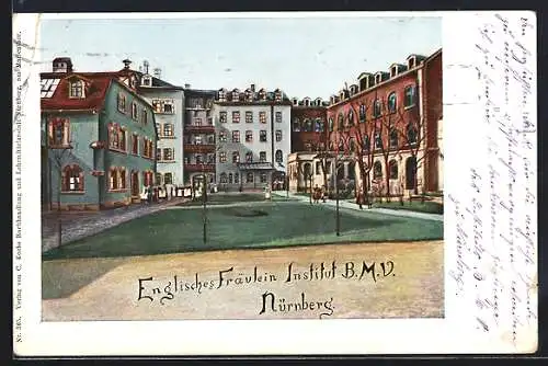 AK Nürnberg, Englisches Fräulein Institut B.M.V