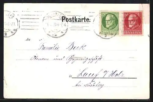 AK Nürnberg, Englisches Fräulein Institut B.M.V