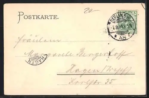 AK Berlin, Restaurant Weinstuben Ludwig Mitscher, Inh. Gebr. Cramer, Französische Strasse 18