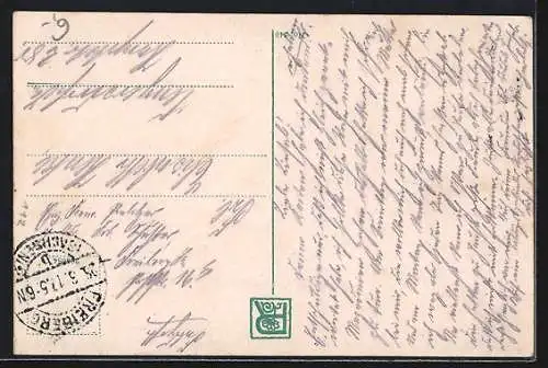 AK Freiberg / Sachsen, Rathaus, St. Johannis-Hospital, Dom, Totalansicht