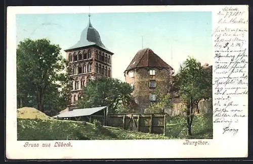 AK Lübeck, Burgthor