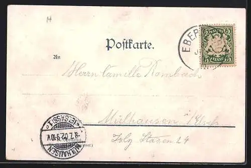 AK Ebersberg / Obb., Gesamtansicht