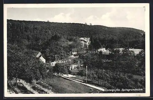 AK Coswig / Sachsen, Spitzgrundmühle