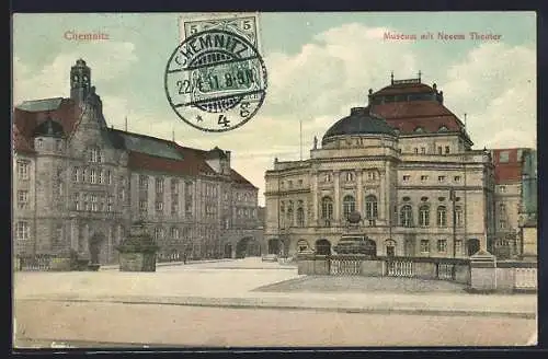 AK Chemnitz, Museum mit neuem Theater