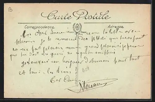 AK Amiens, La Rue de Beauvais, Strassenbahn