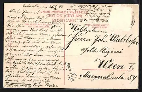 AK Pettah, Main Street, Strassenbahn