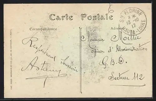 AK Clermont-Ferrand, Les Rues Neuve et Saint-Louis, Strassenbahn