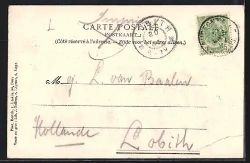 AK Chaudfontaine, Un Coin de la Vesdre