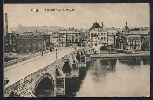 AK Huy, Vue sur Outre Meuse