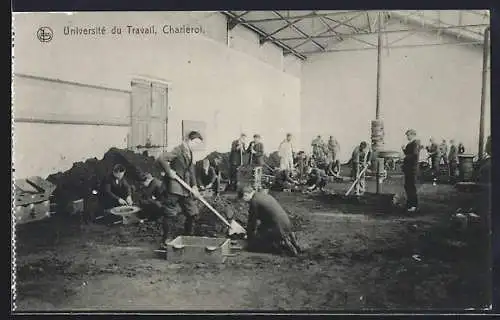 AK Charleroi, Université du Travail, Ecoles professionelles du jour, Atelier des mouleurs, 2e année