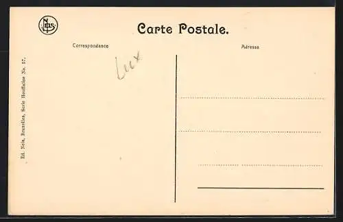 AK Houffalize, La route de Laroche et le moulin Poncin