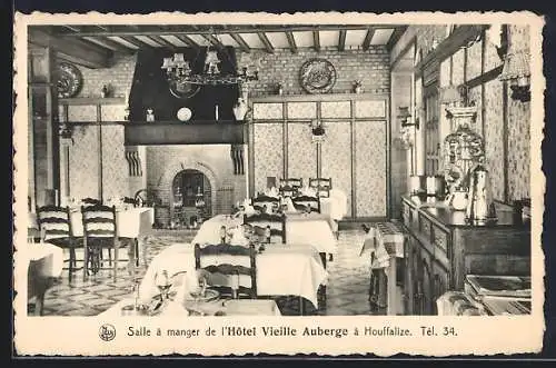 AK Houffalize, Salle à manger de l`Hôtel Vielle Auberge