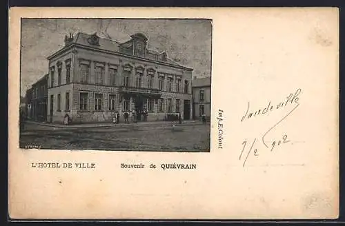 AK Quiévrain, L`Hotel de Ville
