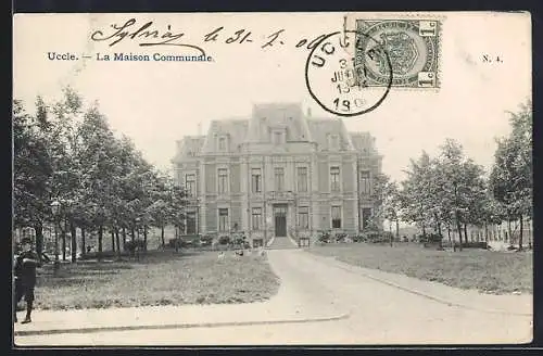 AK Uccle, La Maison Communale