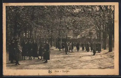 AK Bruxelles, Maison du Sacré-Coeur, 412, Chaussée de Waterloo, Jeux