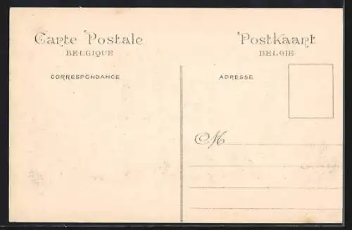 AK Bruxelles, Le Président de la République Francaise, Avant l`arrivée de M. Fallières au Palais Royal