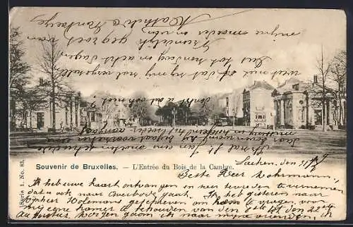 AK Bruxelles, L`Entrée du Bois de la Cambre