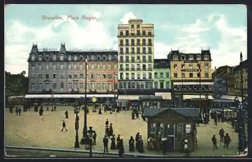 AK Bruxelles, Place Rogier