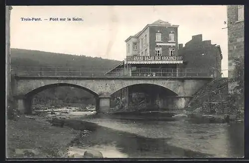 AK Trois-Ponts, Pont sur la Salm