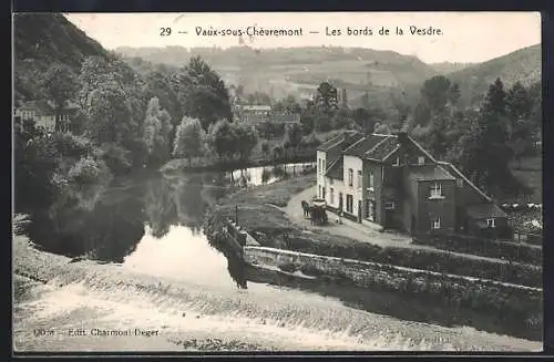 AK Vaux-sous-Chèvremont, Les bords de la Vesdre