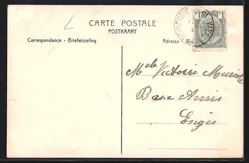 AK Vaux-sous-Chèvremont, Les bords de la Vesdre