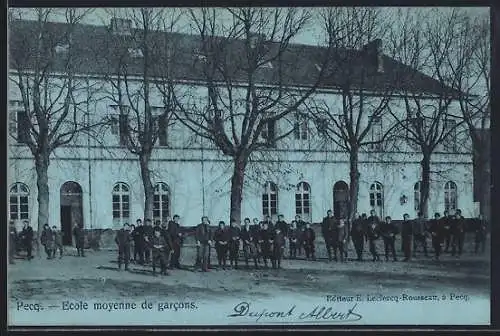 AK Pecq, Ecole moyenne de garcons