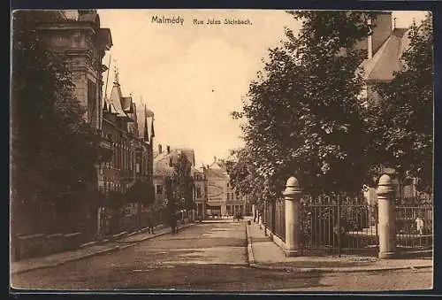 AK Malmédy, Rue Jules Steinbach
