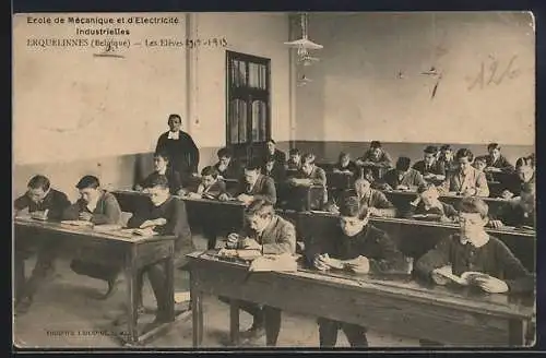 AK Erquelinnes, Ecole de Mécanique et d`Electricité Industrielles, Les Elèves