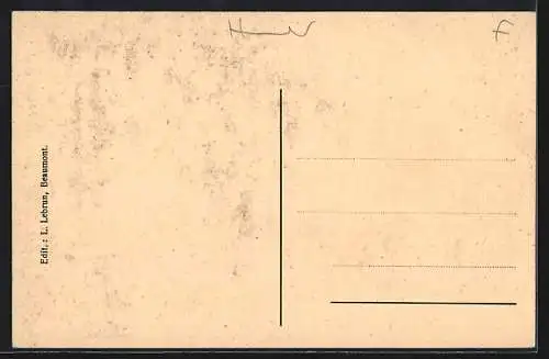 AK Beaumont, Légende de Charles-Quint et des trois auvergnats