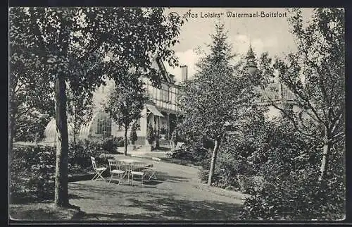 AK Watermael-Boitsfort, Nos Loisirs