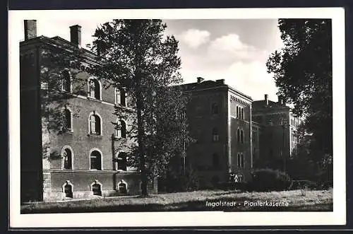 AK Ingolstadt, Blick auf die Pionierkaserne