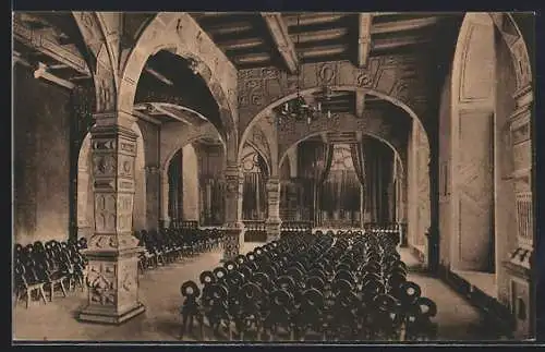 AK Helmstedt, Innenansicht der Aula im Juleum