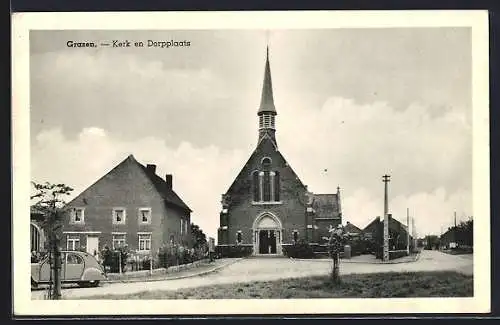 AK Grazen, Kerk en Dorpplaats
