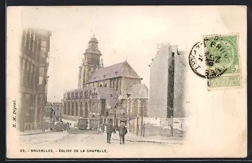 AK Bruxelles, Église de la Chapelle