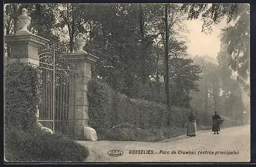 AK Gosselies, Parc de Chrawhez, entree principale