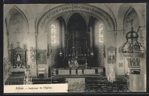 AK Athus, Intérieur de l`Église