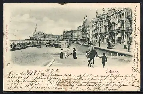 AK Ostende, Digue de mer