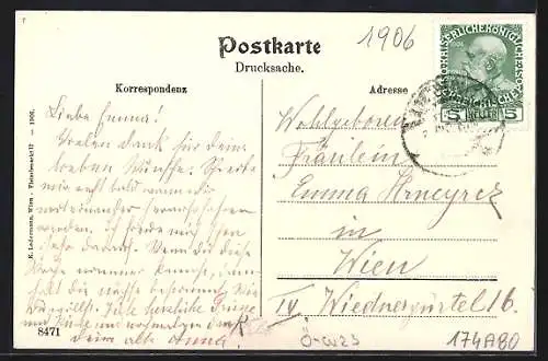 AK Wien-Rodaun, Ortsansicht mit Strassenpartie und Kirche