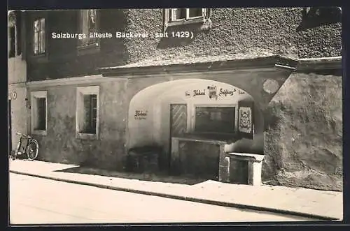 AK Salzburg, Älteste Bäckerei
