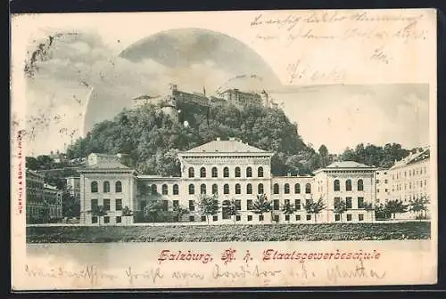 AK Salzburg, K. k. Staatsgewerbeschule