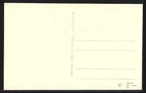 AK Radstadt, Gasthof Post im Winter