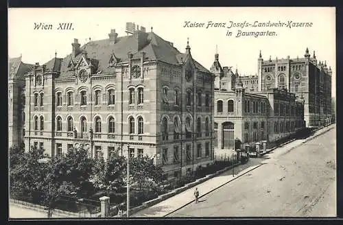 AK Wien, Baumgarten, Kaiser Franz Josefs-Landwehr-Kaserne